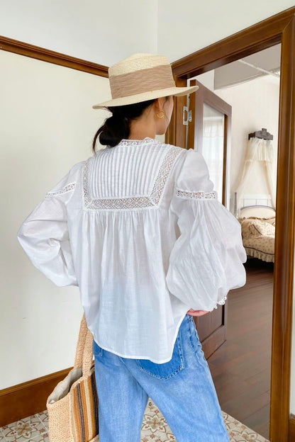 Selena Lace Blouse