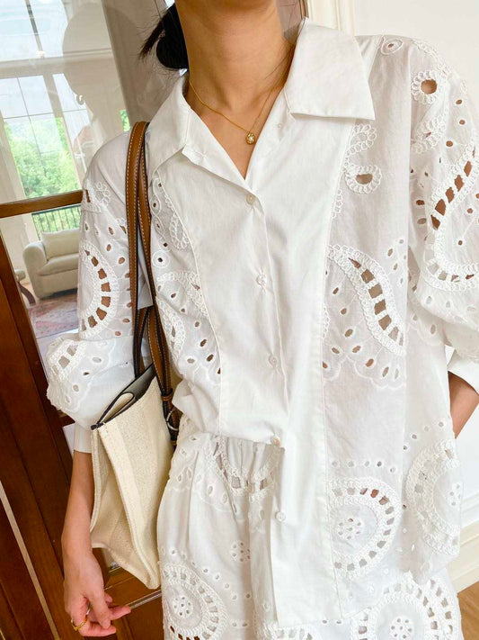 Lisa cotton blouse