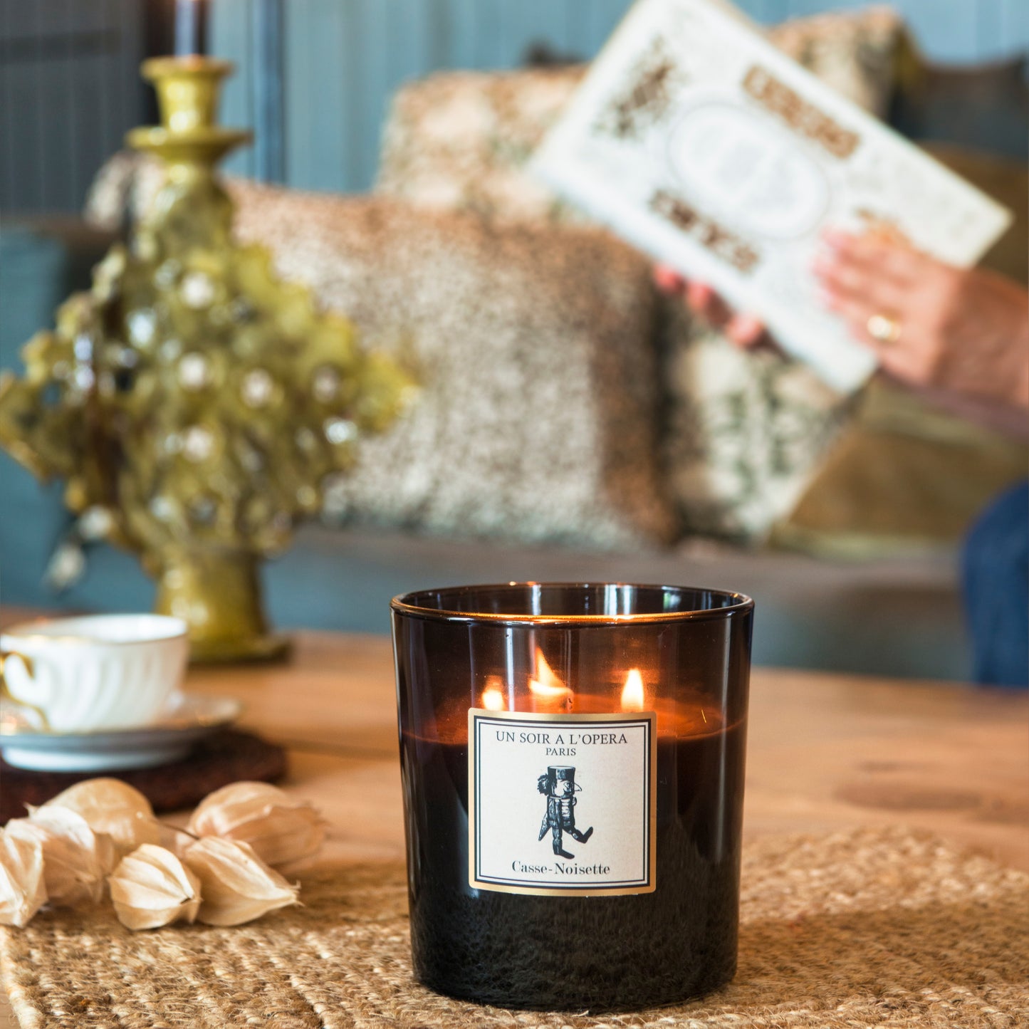 THE NUTCRACKER Spruce and gingerbread - Luxury Scented Candle