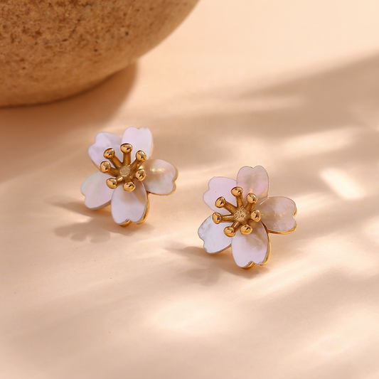 Sakura Blomörhängen